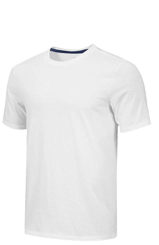 Men’s Dry-Fit Moisture Wicking Active Athletic Performance Crew T-Shirt ...
