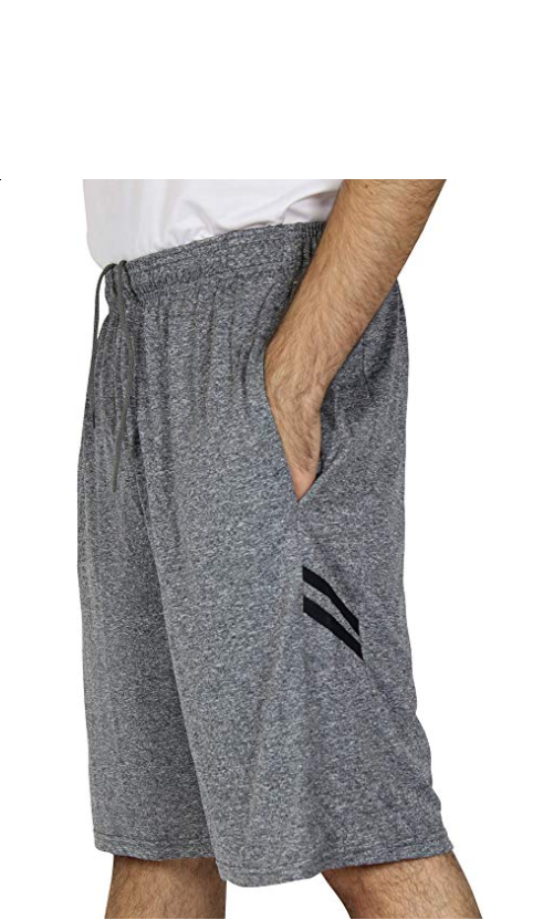 Men's Dry-Fit Sweat Resistant Active Athletic Performance Shorts S - Busy  District