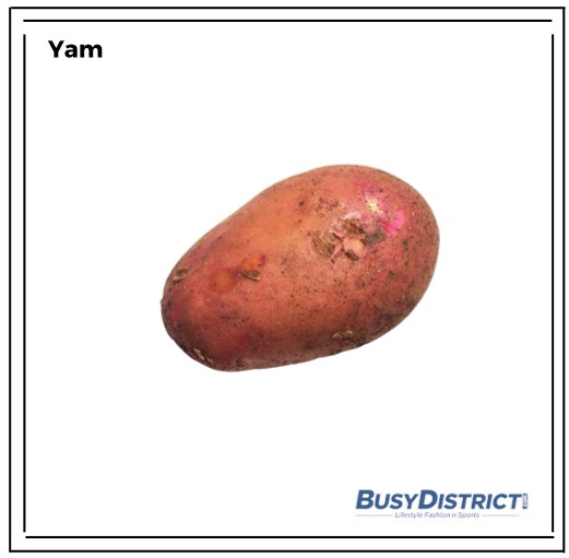 Yam. Busy District