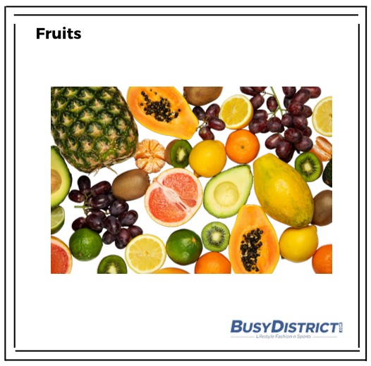 Fruits. Busy District
