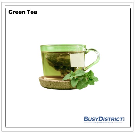 Green Tea. Busy District