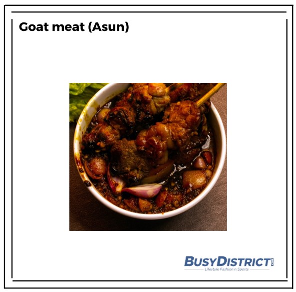 Goat Meat. Busy District