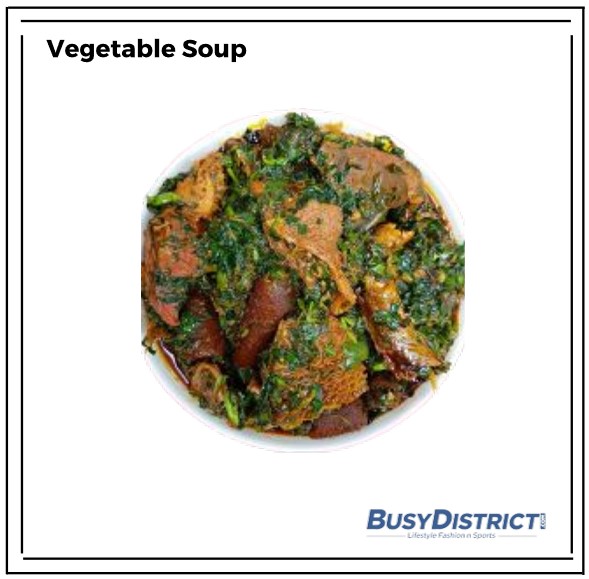 Vegetable Soup. Busy District